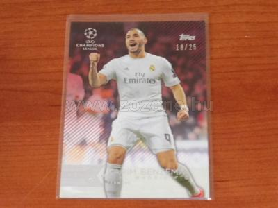 2015-16 Topps UEFA Champions League Showcase RED #25 1.