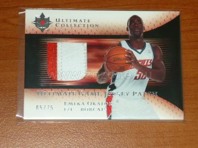2005-06 Upper Deck Ultimate Collection #75 JERSEY PATCH RC 1.