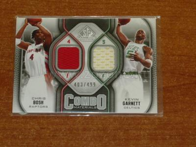 2009-10 SP Game Used COMBO MATERIALS JERSEY #499 1.