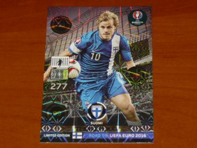 2016 Panini Adrenalyn XL ROAD TO UEFA EURO LIMITED 1.